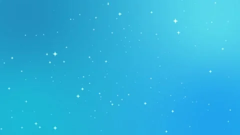 Light Blue Gradient with Sparkling White Stars Motion Graphic Loop Stock Footage 346800575
