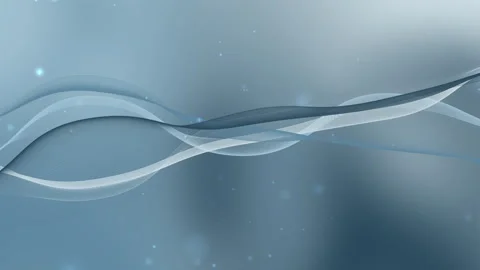 Light Blue Gradient Waves with Smooth Abstract Motion Design Stock Footage 310945139