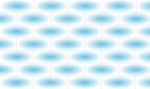 Light blue Graphic tile design illustration for bathroom wall tile constructi Illustrazione stock