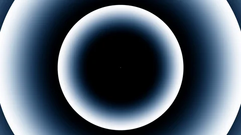 Light Blue Gray Concentric Circles Abstract Background 1 Video stock 85480185