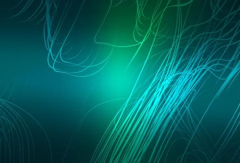 Light Blue, Green vector abstract blurred background. 스톡 일러스트
