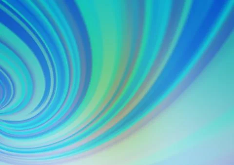 Light Blue, Green vector abstract bokeh pattern. Stock Illustration