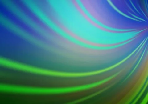 Light Blue, Green vector abstract bright background. Stock Illustration