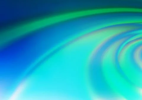 Light Blue, Green vector abstract bokeh pattern. Stock Illustration