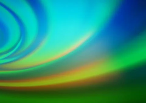 Light Blue, Green vector abstract bokeh pattern. 스톡 일러스트
