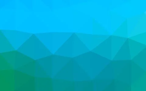 Light Blue, Green vector abstract mosaic background. イラスト素材