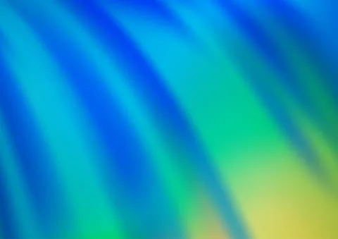 Light Blue, Green vector abstract bokeh pattern. 库存插图
