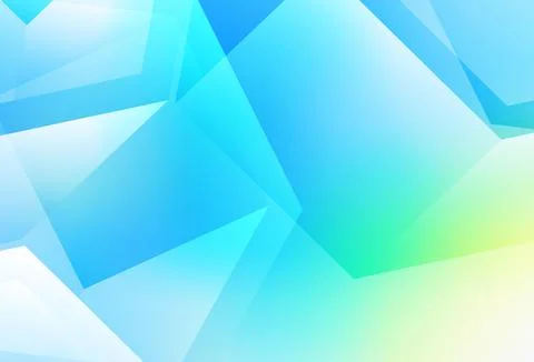 Light Blue, Green vector abstract polygonal background. Stock Illustration