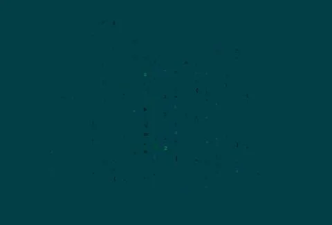 Light Blue, Green vector backdrop with algebra elements. イラスト素材