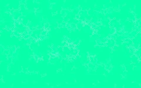 Light Blue, Green vector backdrop with artificial intelligence data. Stock Illustration