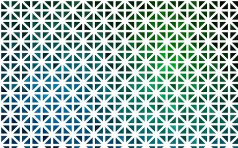 Light Blue, Green vector backdrop with lines, triangles. 스톡 일러스트