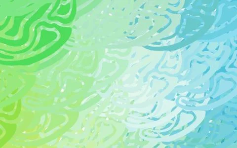 Light Blue, Green vector backdrop with polygonal shapes. Stock Illustration