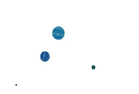 Light blue, green vector backdrop with dots. Stock Illustration