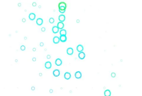 Light Blue, Green vector backdrop with dots. Stock Illustration