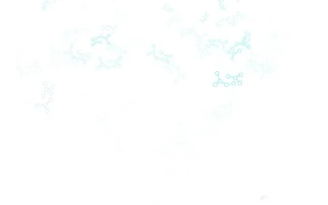 Light Blue, Green vector backdrop with artificial intelligence data. Stock Illustration