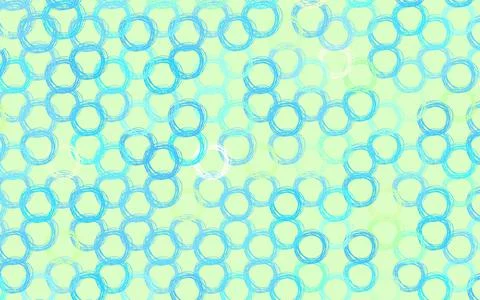 Light Blue, Green vector backdrop with dots. Stock Illustration