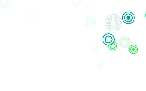 Light Blue, Green vector backdrop with dots. Stock Illustration