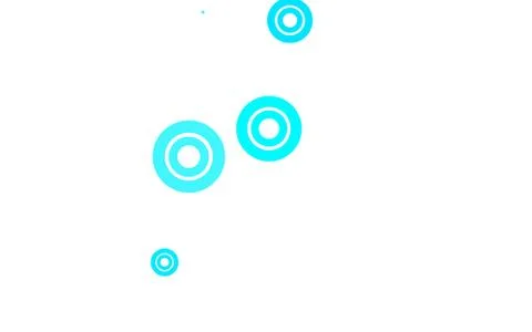 Light Blue, Green vector background with bubbles. Illustrazione stock