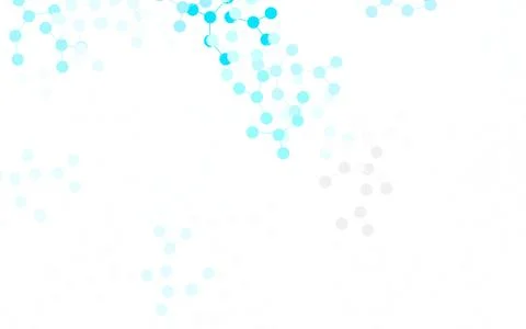 Light Blue, Green vector background with forms of artificial intelligence. Stock Illustration