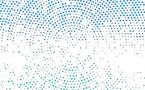 Light Blue, Green vector background with rectangles. Illustrazione stock