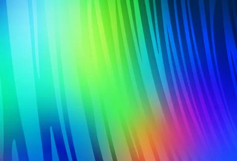 Light Blue, Green vector background with lines. Stock Illustration