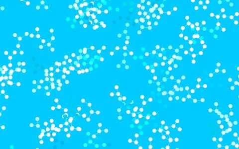 Light Blue, Green vector background with forms of artificial intelligence. Stock Illustration