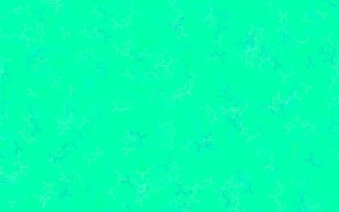 Light Blue, Green vector background with forms of artificial intelligence. Stock Illustration