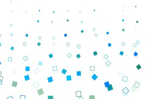 Light Blue, Green vector background with rectangles. イラスト素材