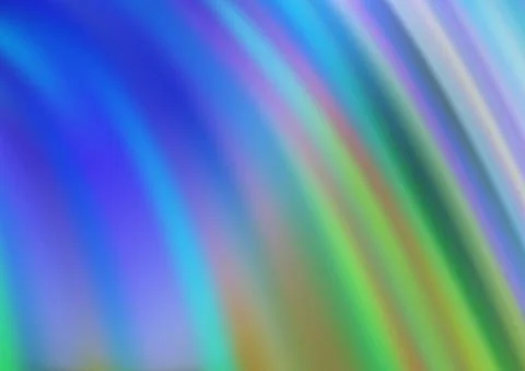 Light Blue, Green vector background with lava shapes. Stock Illustration