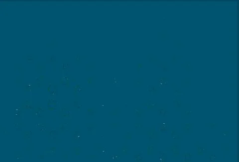 Light blue, green vector background with bubbles. Illustrazione stock
