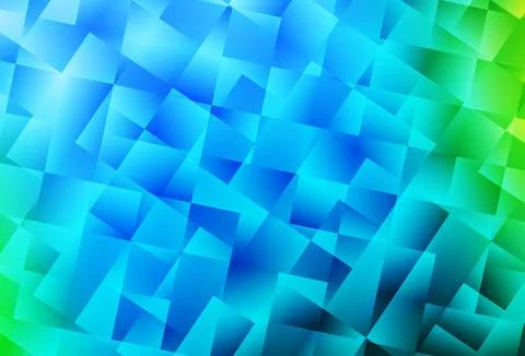 Light Blue, Green vector background with rectangles. Illustrazione stock