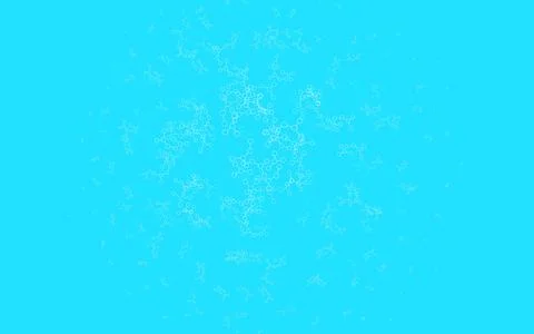 Light Blue, Green vector background with forms of artificial intelligence. Illustrazione stock
