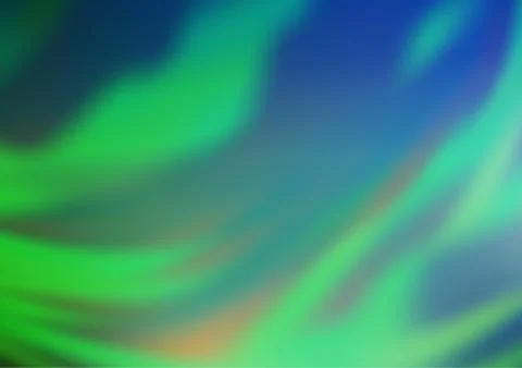 Light Blue, Green vector blur pattern. Stock Illustration