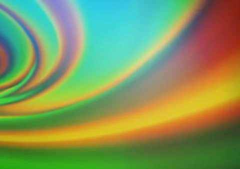 Light Blue, Green vector blur pattern. イラスト素材