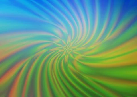 Light Blue, Green vector blur pattern. Stock Illustration