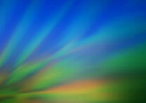 Light Blue, Green vector blur pattern. Stock Illustration