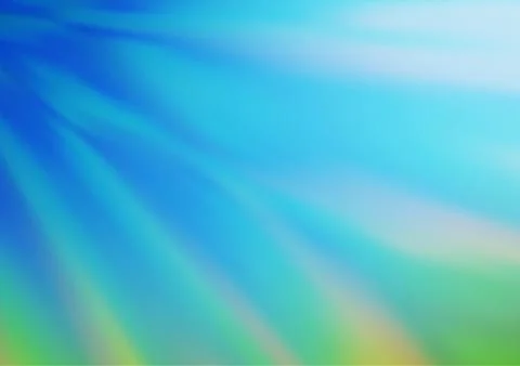 Light Blue, Green vector blur pattern. イラスト素材