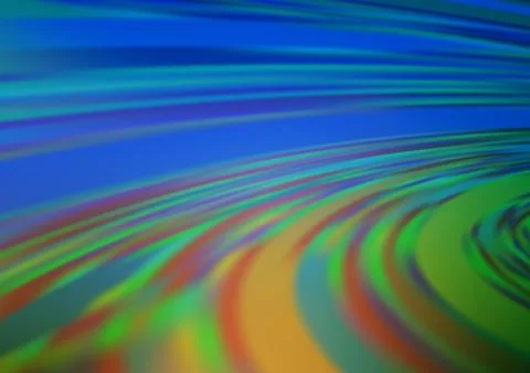 Light Blue, Green vector blur pattern. Stockillustratie