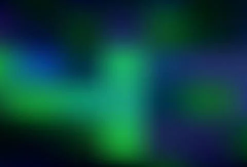 Light Blue, Green vector blurred bright template. Illustrazione stock