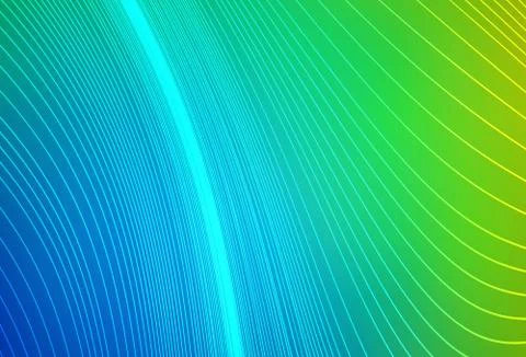 Light Blue, Green vector blurred pattern. Stockillustratie
