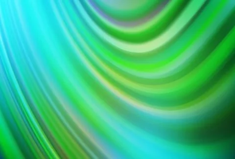 Light Blue, Green vector blurred shine abstract texture. Illustrazione stock
