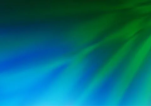 Light Blue, Green vector blurred bright background. Stock Illustration