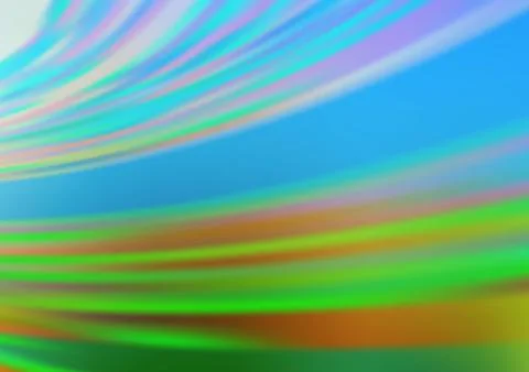 Light Blue, Green vector blurred shine abstract pattern. Illustrazione stock