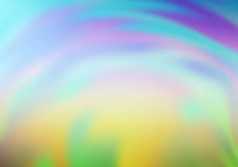 Light Blue, Green vector blurred shine abstract background. Stock Illustration
