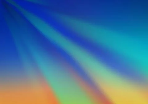 Light Blue, Green vector blurred shine abstract background. Stock Illustration