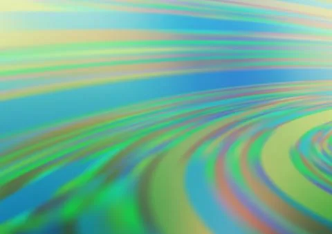 Light Blue, Green vector blurred bright pattern. 스톡 일러스트