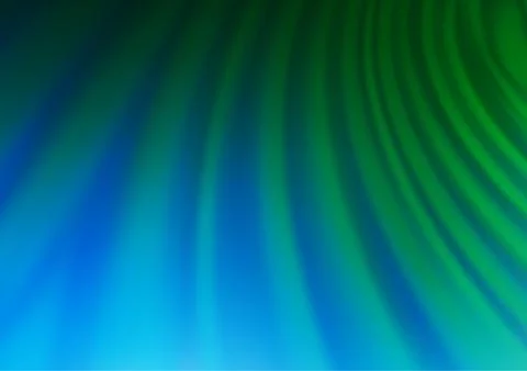 Light Blue, Green vector blurred and colored background. Stock Illustration