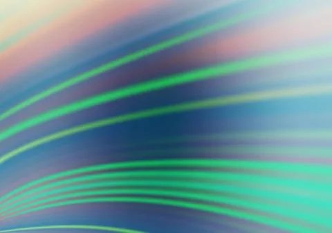 Light Blue, Green vector blurred shine abstract pattern. Stock Illustration