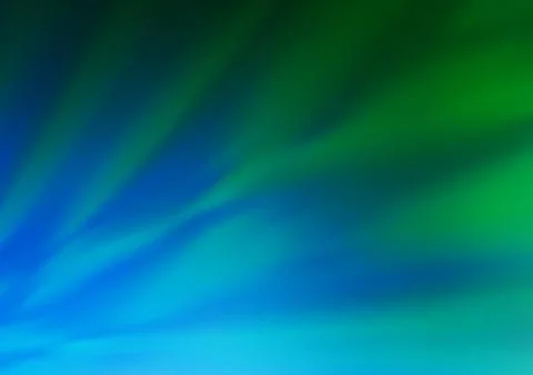Light Blue, Green vector blurred and colored background. Illustrazione stock