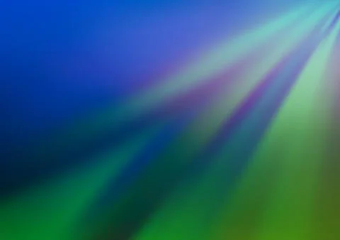 Light Blue, Green vector blurred shine abstract pattern. Illustrazione stock